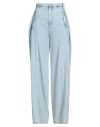 Sandro Everly Jeans In Light Blue Jeans In Blue