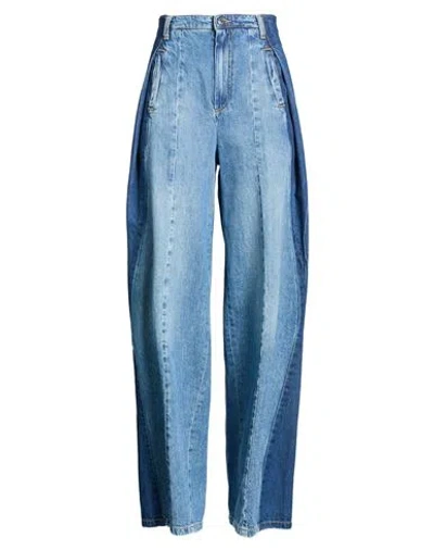Sandro Woman Jeans Blue Size 2 Cotton