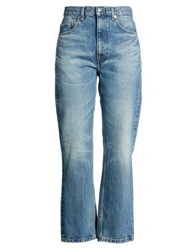 Sandro Woman Jeans Blue Size 6 Cotton