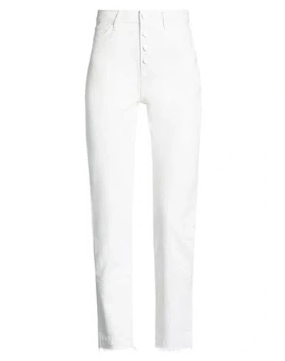 Sandro Woman Jeans White Size 8 Cotton