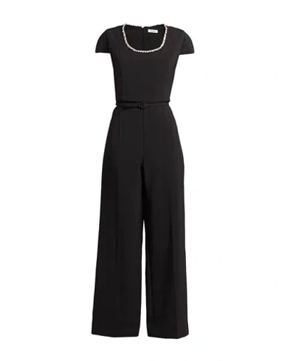 Sandro Woman Jumpsuit Black Size 2 Polyester, Elastane