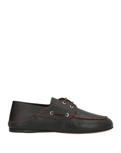 Sandro Woman Loafers Brown Size 7.5 Leather