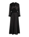 Sandro Woman Maxi Dress Black Size 10 Polyester, Elastane
