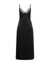 Sandro Woman Maxi Dress Black Size 10 Viscose In Black