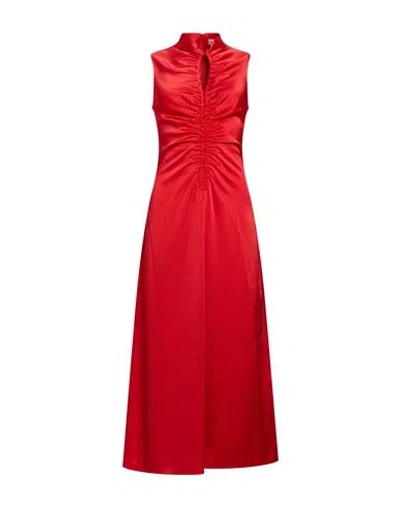 Sandro Woman Maxi Dress Red Size 2 Polyester In Purple