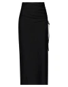 Sandro Woman Maxi Skirt Black Size 10 Polyamide, Elastane In Black