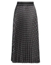 Sandro Woman Maxi Skirt Black Size 6 Polyester In Black