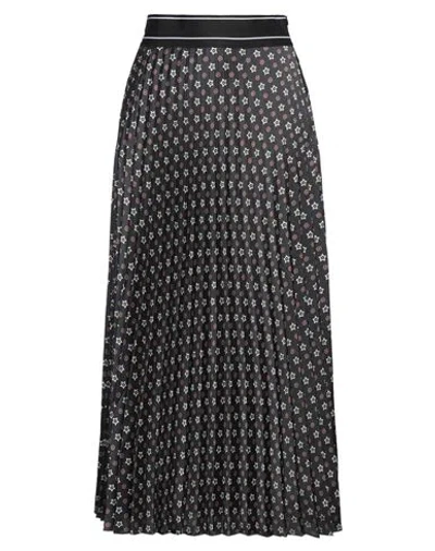 Sandro Woman Maxi Skirt Black Size 6 Polyester