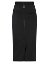 Sandro Beck Velvet Tweed Maxi Skirt In Black