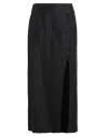 Sandro Leyla High-waist Midi Skirt In Black