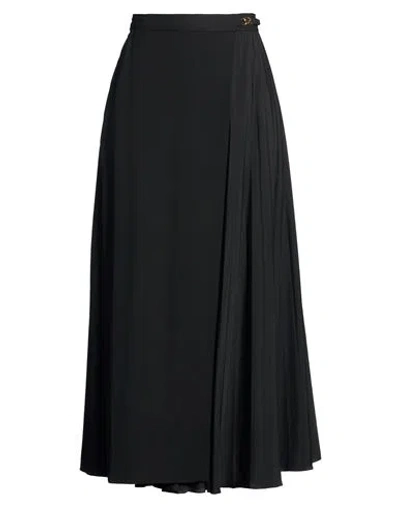 Sandro Woman Midi Skirt Black Size 4 Polyester
