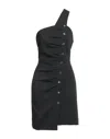 Sandro Short Dresses In Black