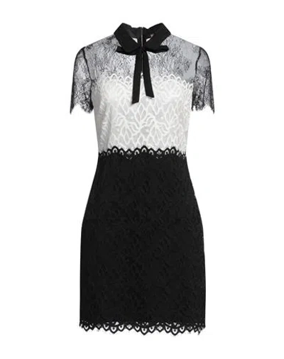 Sandro Woman Mini Dress Black Size 8 Nylon, Polyester, Elastane, Polyamide