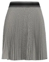 Sandro Woman Mini Skirt Cream Size 8 Polyester In White