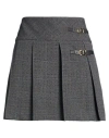 Sandro Woman Mini Skirt Grey Size 4 Polyester, Viscose, Elastane In Gray
