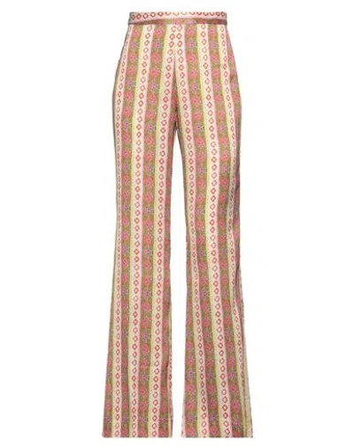 Sandro Woman Pants Beige Size 8 Polyester