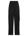 Sandro Woman Pants Black Size 10 Wool, Polyester