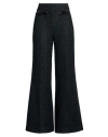 Sandro Woman Pants Black Size 2 Polyester In Multi