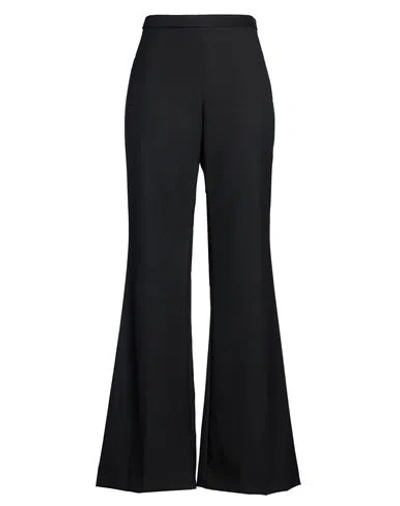 Sandro Woman Pants Black Size 4 Wool, Polyester