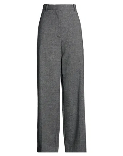 Sandro Woman Pants Charcoal Size 2 Polyester, Wool, Viscose, Elastane In Gray