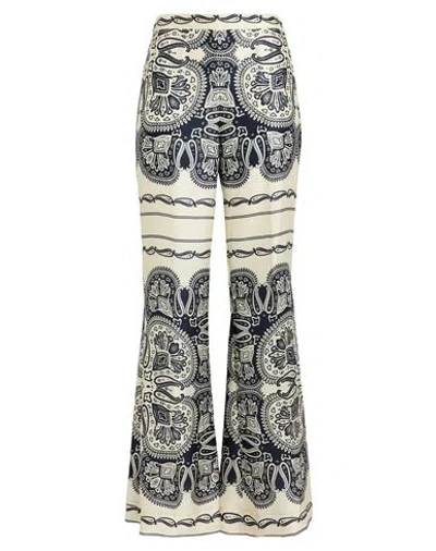 Sandro Woman Pants Cream Size 4 Polyester In Black