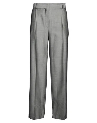 Sandro Woman Pants Grey Size 10 Virgin Wool, Viscose