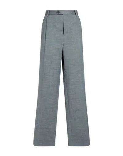 Sandro Woman Pants Grey Size 10 Wool, Polyester, Elastane In Gray