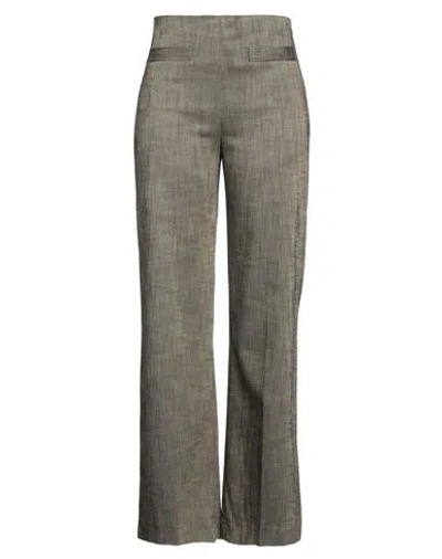 Sandro Woman Pants Khaki Size 8 Viscose, Polyester, Elastane In Beige