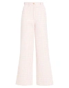 Sandro Woman Pants Light Pink Size 8 Polyester In Pink