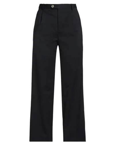 Sandro Woman Pants Midnight Blue Size 10 Polyester, Wool, Elastane