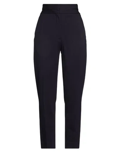 Sandro Woman Pants Midnight Blue Size 10 Viscose, Polyamide, Elastane