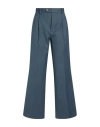 Sandro Woman Pants Slate Blue Size 2 Polyester, Wool, Viscose, Elastane In Blue
