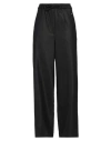 Sandro Woman Pants Charcoal Size 4 Polyester, Wool, Elastane In Black