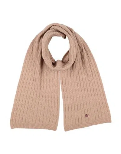 Sandro Woman Scarf Camel Size - Wool, Cashmere In Beige