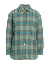 Sandro Woman Shirt Light Green Size 10 Virgin Wool In Green