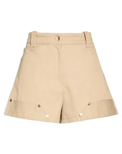 Sandro Woman Shorts & Bermuda Shorts Beige Size 10 Cotton In Nude