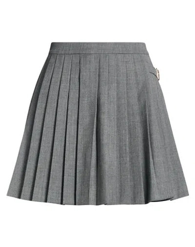 Sandro Woman Shorts & Bermuda Shorts Grey Size 6 Polyester, Virgin Wool, Elastane In Gray