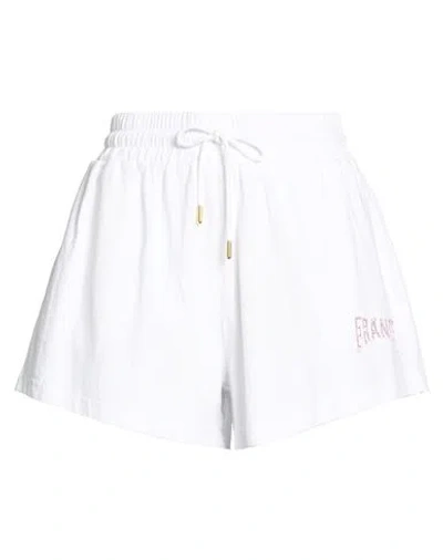 Sandro Woman Shorts & Bermuda Shorts Ivory Size 6 Cotton In White
