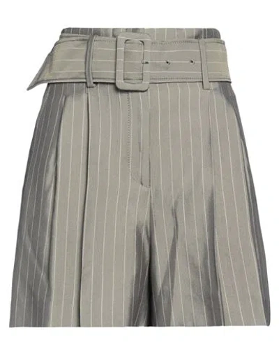 Sandro Woman Shorts & Bermuda Shorts Khaki Size 10 Cotton In Beige