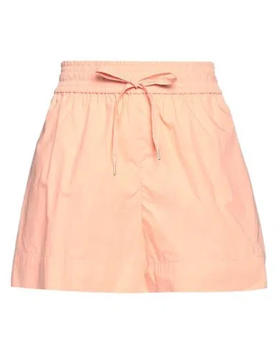 Sandro Woman Shorts & Bermuda Shorts Salmon Pink Size 8 Cotton