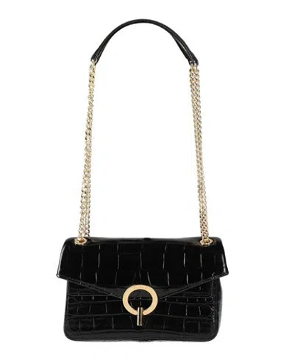 Sandro Woman Shoulder Bag Black Size - Cowhide