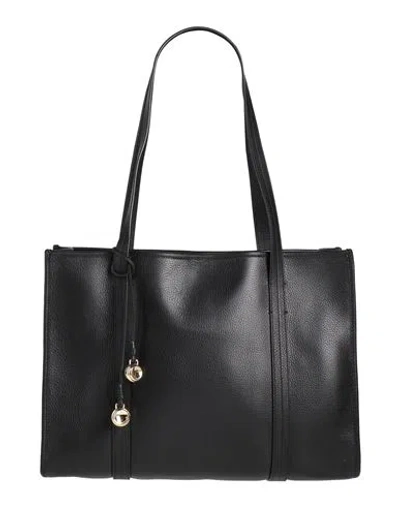 Sandro Woman Shoulder Bag Black Size - Cowhide