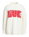 Sandro Woman Sweater Ivory Size 2 Wool In White
