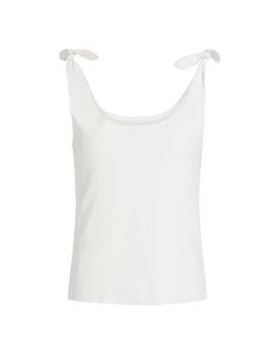 Sandro Woman T-shirt Burgundy Size 4 Viscose, Elastane, Polyester In White