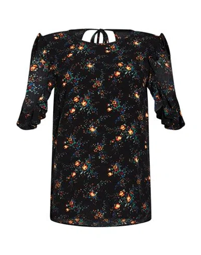 Sandro Woman Top Black Size 1 Viscose