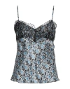 Sandro Cami Top In Blue