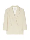 SANDRO WOMEN'S DOUBLE-BREASTED SUIT JACKET