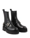 Sandro Women's Helen Buckled Chelsea Booties In Black