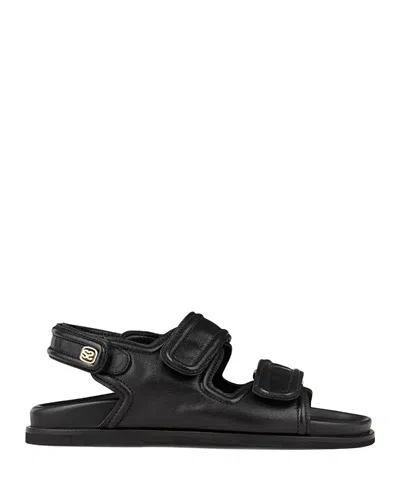 SANDRO WOMEN'S LEATHER SANDALS