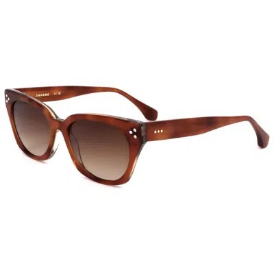 Sandro Women's Sunglasses In Brown